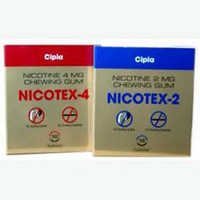 Nicotex Chewing Gum - 2mg Or 4mg Nicotine Polacrilex | Smoking Cessation Aid, Reduces Cravings And Withdrawal Symptoms, 24 Gums Per Pack, For Adults