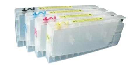 White Epson Refillable Cartridges For 4450