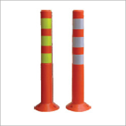 PE Flexible Post - PE Material, 75 mm Size | Weather-Resistant, High Durability, Flawless Finish, Flexible Design for Traffic Direction