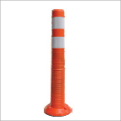 PU Flexible Post - PU Material, 75 mm Size | Weather Resistant, Reflective Coating, Easy to Install, Manual Function