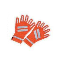 Hand Glove - Nylon, Full Finger, Orange | Highly Sweat Absorbent, Long Wearing Comfort, Smooth Finish