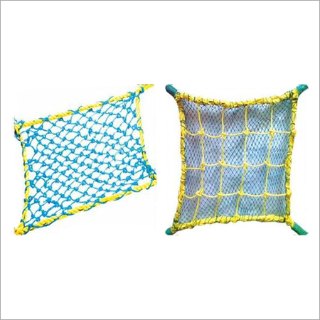 Industrial Safety Net - Polyester, 3x10 Meter, Yellow and Green | High Durability, Excellent Flexibility, Optimum Quality