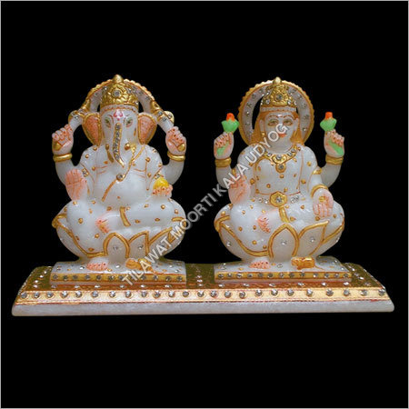 Marble Laxmi Ganesh Statues