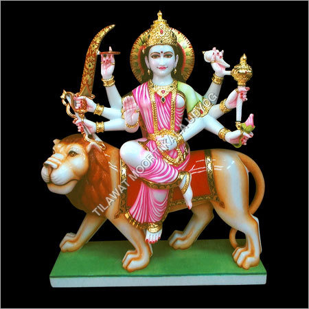 Marble Durga Maa Statue