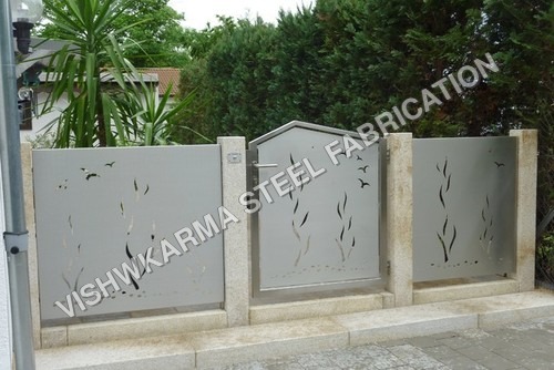 Stainless steel gate