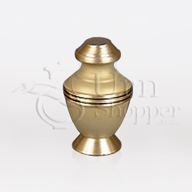 Consort Brass Token Cremation Urn