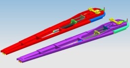 ENTRY TOP SLIDING RAIL WITH PARTS