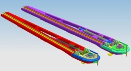 STENTER MACHINE RAILS