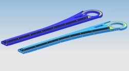 STENTER MACHINE DELIVERY RAIL