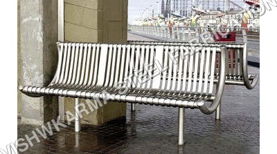 Stainless Steel Garden Bench
