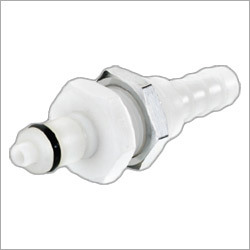 Panel Mount Hose Barb Plug
