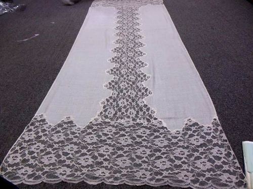 100% wool cashmere indain cutwork stoles