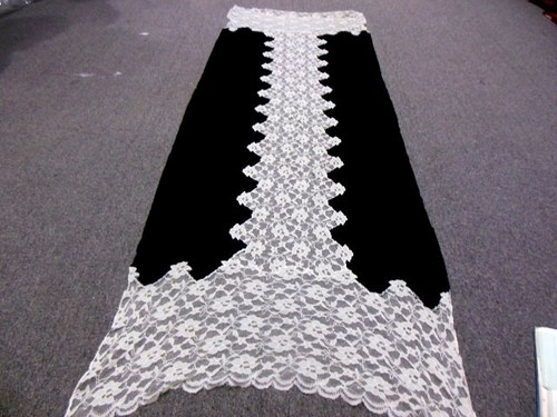 100% Wool Cashmere Indian Cutwork Stoles - 100x200cm, 70x200cm, Black | Luxurious Comfort, Intricate Detailing, Indian Lace