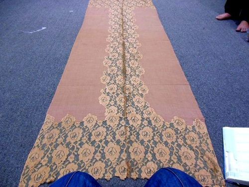 100% wool cashmere indain lace stoles 