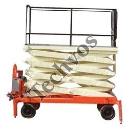 High Rise Hydraulic Scissor Lift - Load Capacity: 1000  Kilograms (Kg)