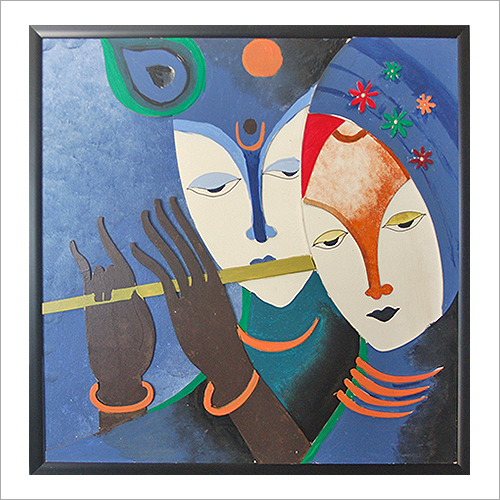 Radha Krishna Wall Art