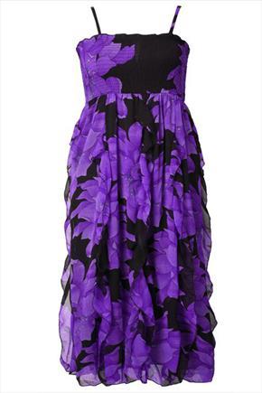 Purple Butterfly Dress