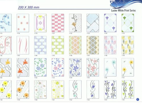 Luster White Print Series