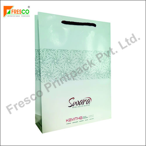 Multicolors Available Laminated Paper Bags
