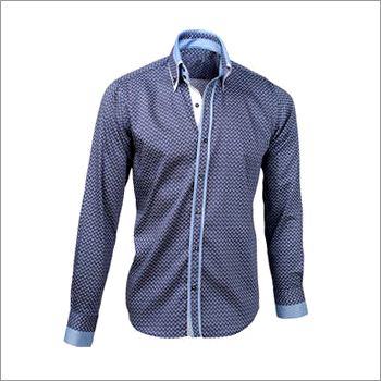Shirts - Cotton Blend, S-XXL, Gray, Slim Fit, Long Sleeve | Colorfast, Comfortable Fit, Elegant Design, Shrinkage Protected, Skin-friendly