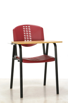 Training Room Chair With Writing Pad