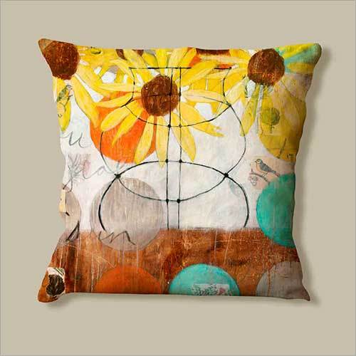 Cotton Printed Cushion Pillows