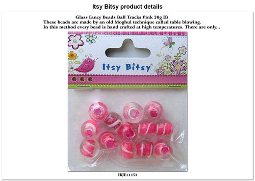 Glass Fancy Beads ball