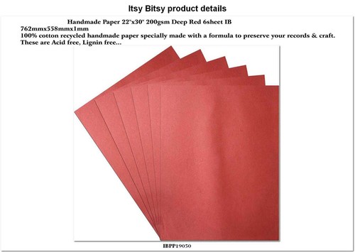 Handmade Paper
