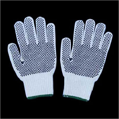 Cotton Dotted Hand Gloves