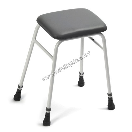 ATTENDANT STOOL WITH CUSHION