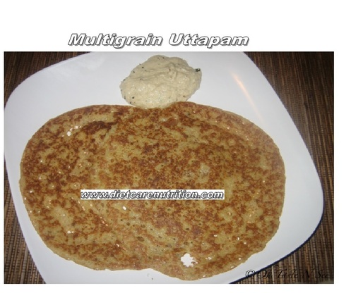 Multigrain Uttapam
