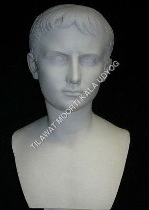 Makrana Marble Bust Statue