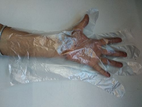 Plastic Gloves Elbow Length