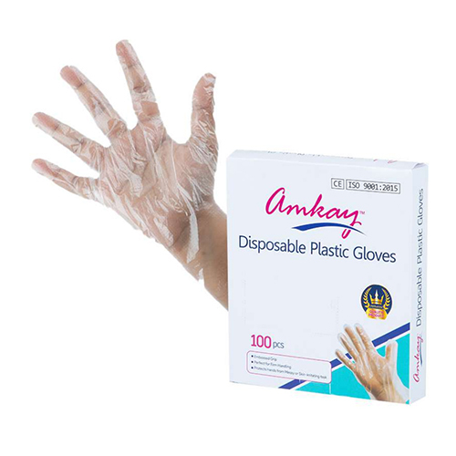 Disposable Plastic Gloves By AMKAY PRODUCTS PVT. LTD.