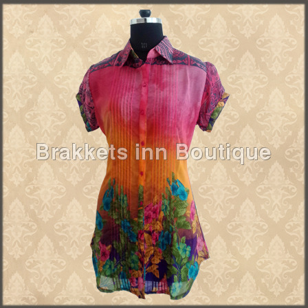 Collar Kurtis