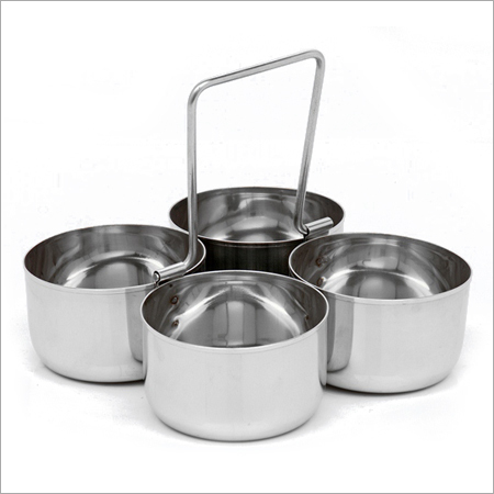 Steel Serving Bowl with Handle