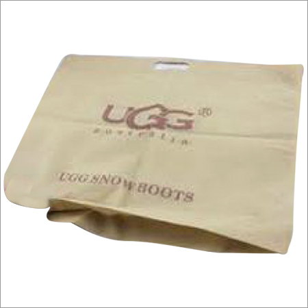 Non Woven Bottom Gusset Bag - Non-Woven, Variable Dimensions, Beige | Customizable, Durable, Eco-Friendly, Lightweight, Tear Resistant, Versatile