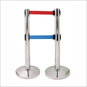 Stanchion Post with Double Belt