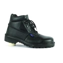 Black Buff Barton Cooper Safety Shoe