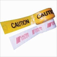 Caution Tapes - Waterproof, 200m Length X 300mm Width, Yellow & White | High Tear Strength, Weather Proof Coating, Single Sided