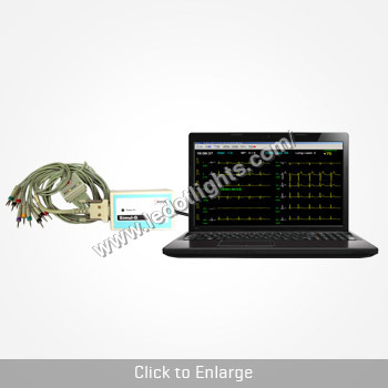 FULLY COMPUTERIZED E.C.G. MACHINE