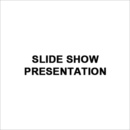 Slideshow Presentation Services