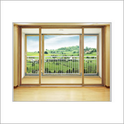 KCC Balcony Window - Aluminum, Customizable Size, 2 Inch Frame | Sliding Design, Double Glazed, Lock System, Weather Resistant