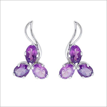Traditional Pure Silver Earrings