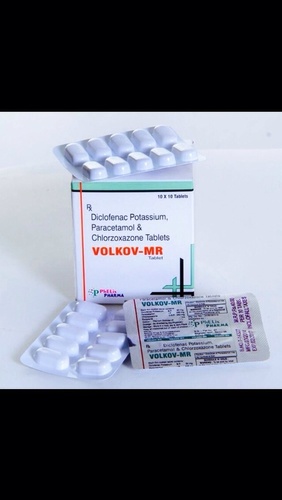 Diclofenac Potassium Paracetamol and Chlorzoxazone