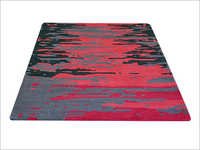 Hand Woven Carpets - Wool Blend, Variable Dimensions, Red | Unique Design, Handwoven, Elegant, Durable, Smooth Texture, Waterproof, Shrink Resistant
