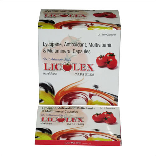 Multivitamin and Mineral Capsules