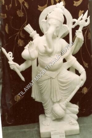 Ganesh Marble Moorti