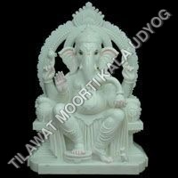 Ganesh Marble Statue