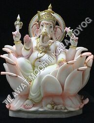 Ganesh Marble Statue